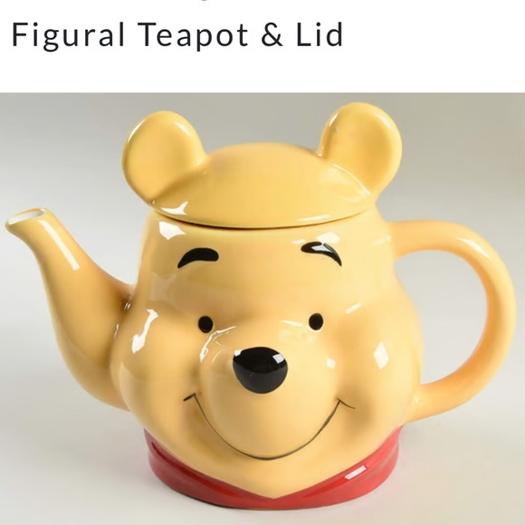 Disney Other - NWOT Winnie the Pooh Figural Teapot & Lid - Yellow